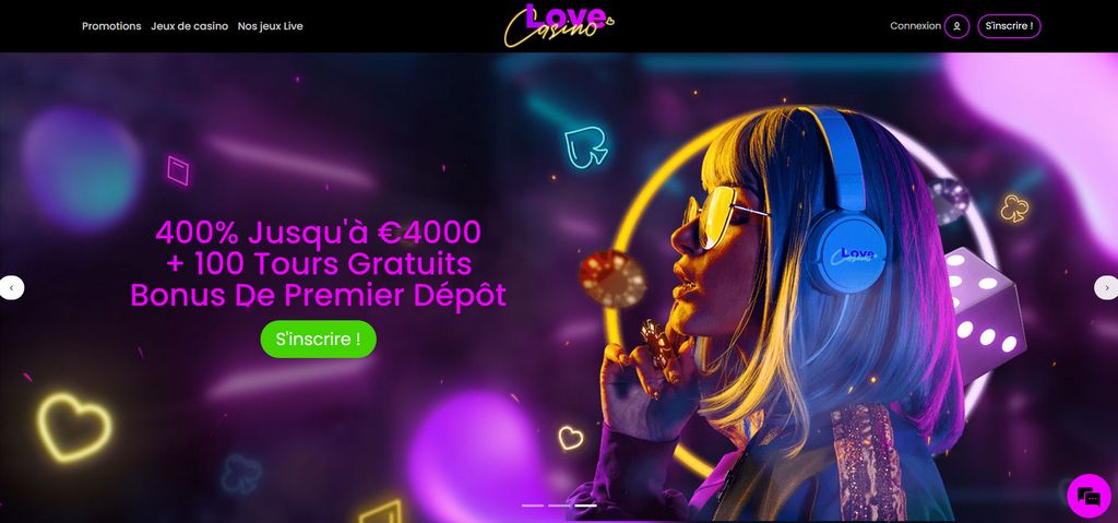 Love Casino Site: Log in and Get 125 Free Spins